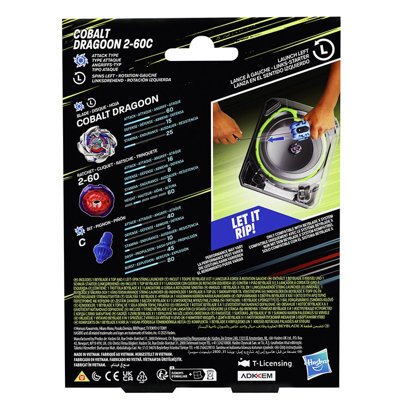 BEYBLADE X LANZADOR PREMIUM CO