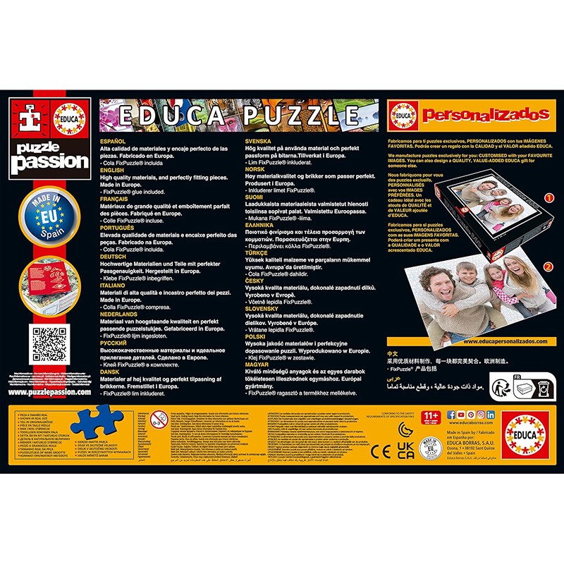 PUZZLE 1500P MAPAMUNDI POLITICO