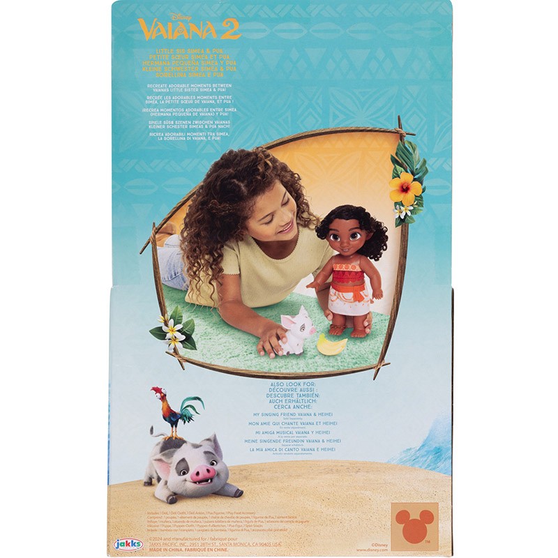 MUÑECA SIMEA DE 38 CM VAIANA