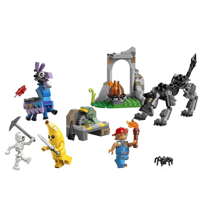 FORTNITE CAMPAMENTO DE BANANO