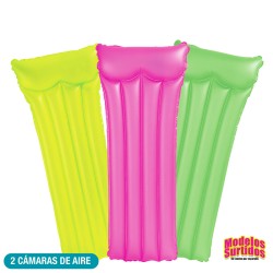 COLCHONETA HINCHABLE NEON 183X