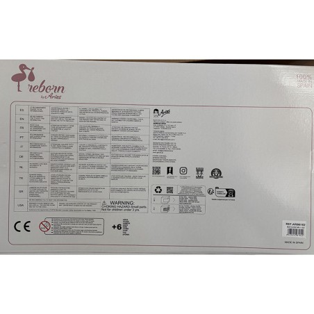 MUÑECA REBORN ARIAS 40 CM OLON