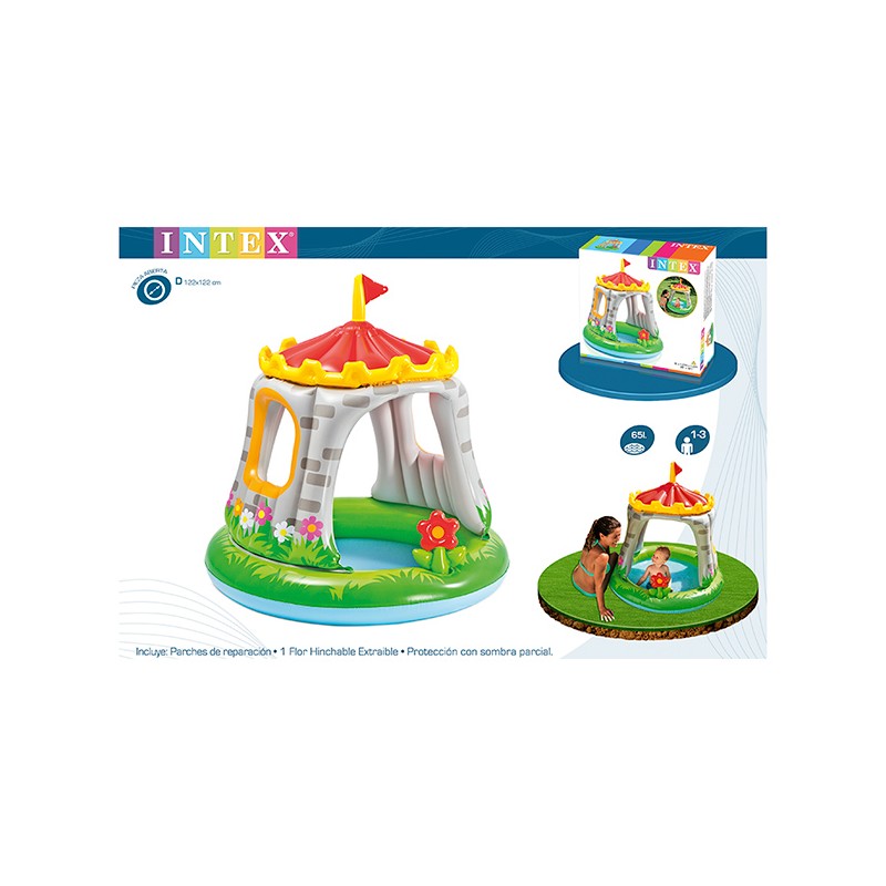PISCINA BEBE CASTILLO D122X122