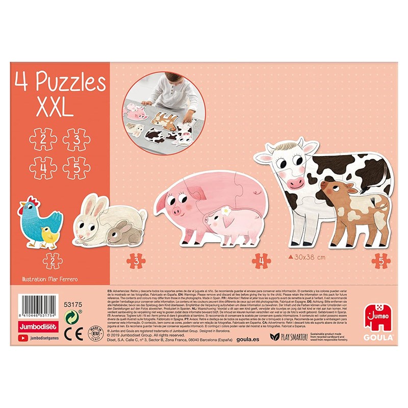 GOULA PUZZLE XXL MAMAS Y BEBES