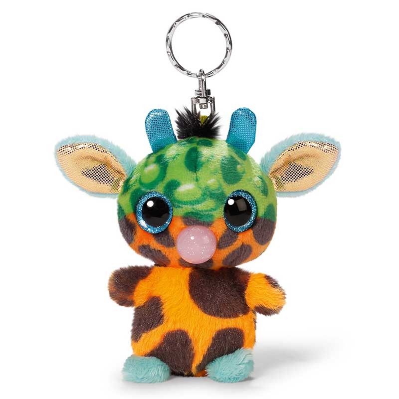 LLAVERO BEAN BAG BUBBLE JIRAFA