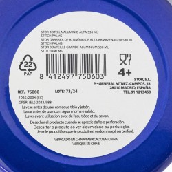 BOTELLA ALUMINIO ALTA 530 ML S