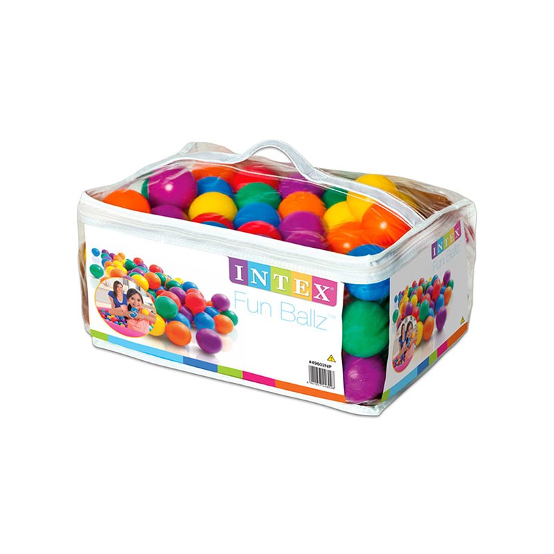 PACK 100 BOLAS MULTICOLOR 6,5