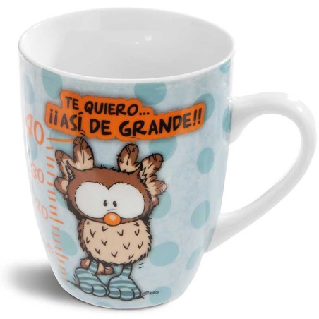 TAZA TE QUIERO..  ASI DE GRAND