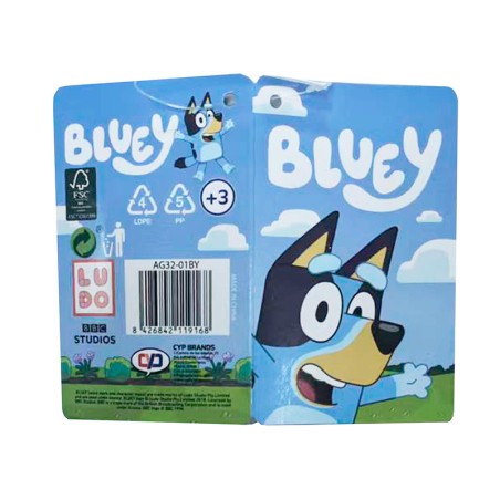 BLUEY PARAGUAS MANUAL INFANTIL