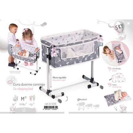 SKY CUNA REGULABLE DUERME CONM