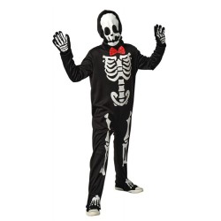 DISFRAZ SKELITO ELEGANTE GLOW