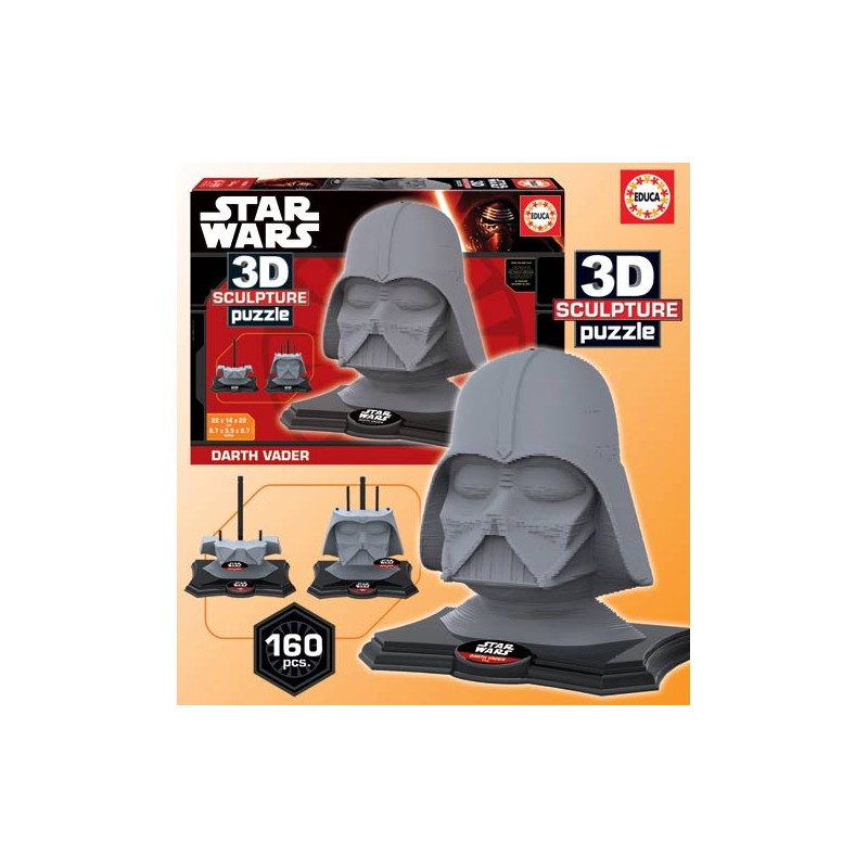 3D SCULPTURE PUZZLE DARTH VADE