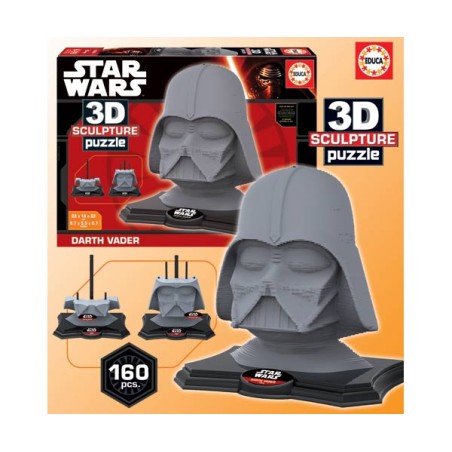 3D SCULPTURE PUZZLE DARTH VADE