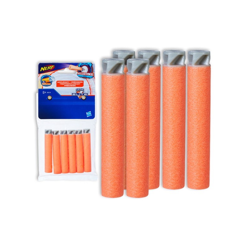 NERF ELITE 6 DARDOS ACCUSTRIKE