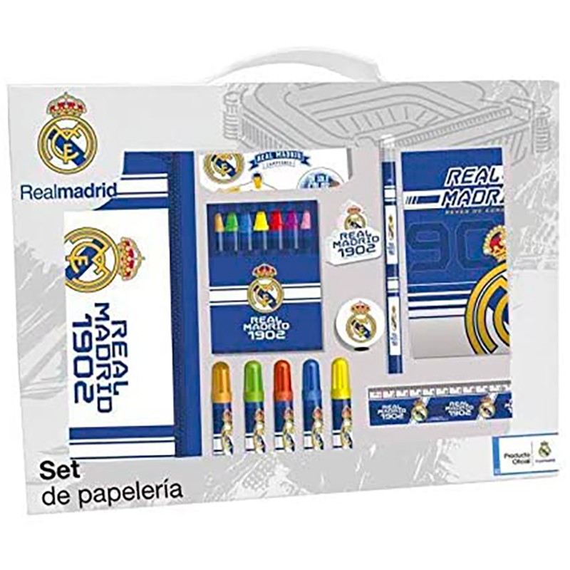 REAL MADRID SET PAPELERIA 20 P