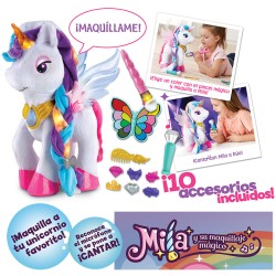UNICORNIO MILA Y SU MAQUILLAJE