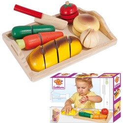 TABLA MADERA CORTE ALIMENTOS,