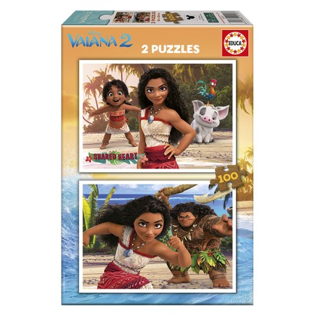 PUZZLE 2x100P VAIANA 2
