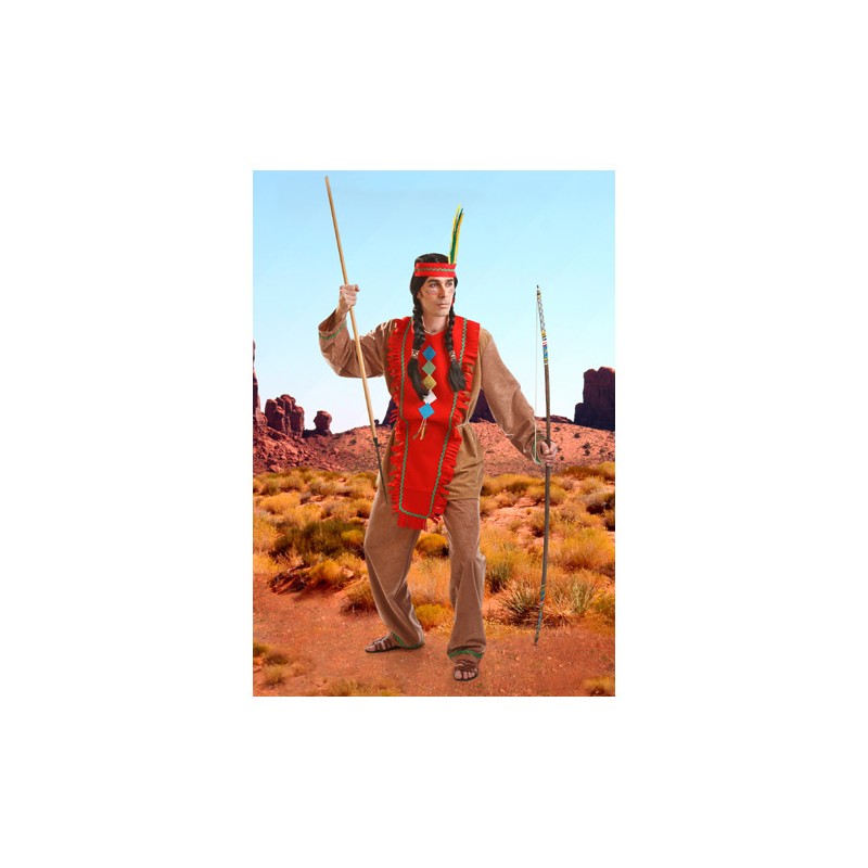 DISFRAZ INDIO ADULTO T.H