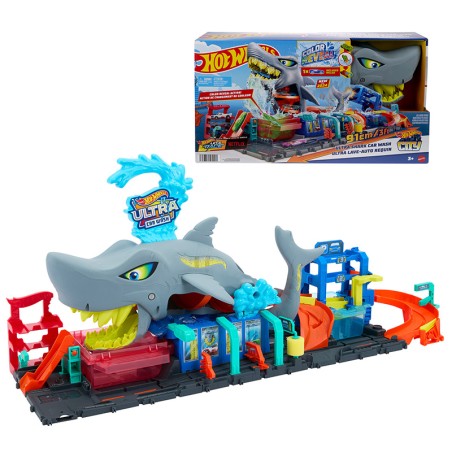 HOTWHEELS CITY ULTRA SHARK CAR
