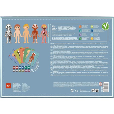 PUZZLE CUERPO HUMANO