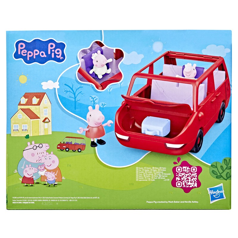PEPPA PIG EL NUEVO AUTO ROJO D
