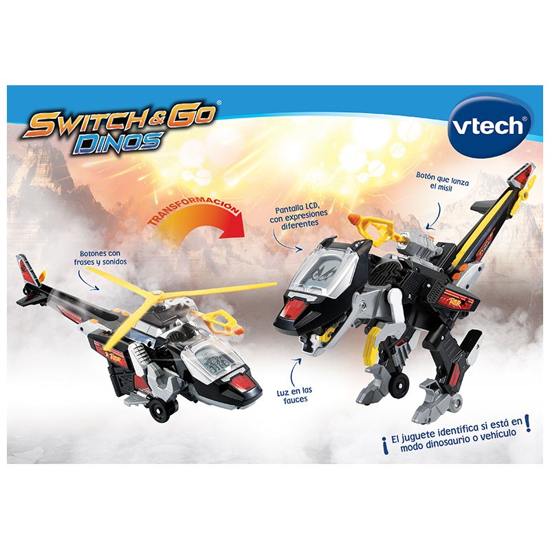 SWITCH & GO DINOS HELICOPTERO