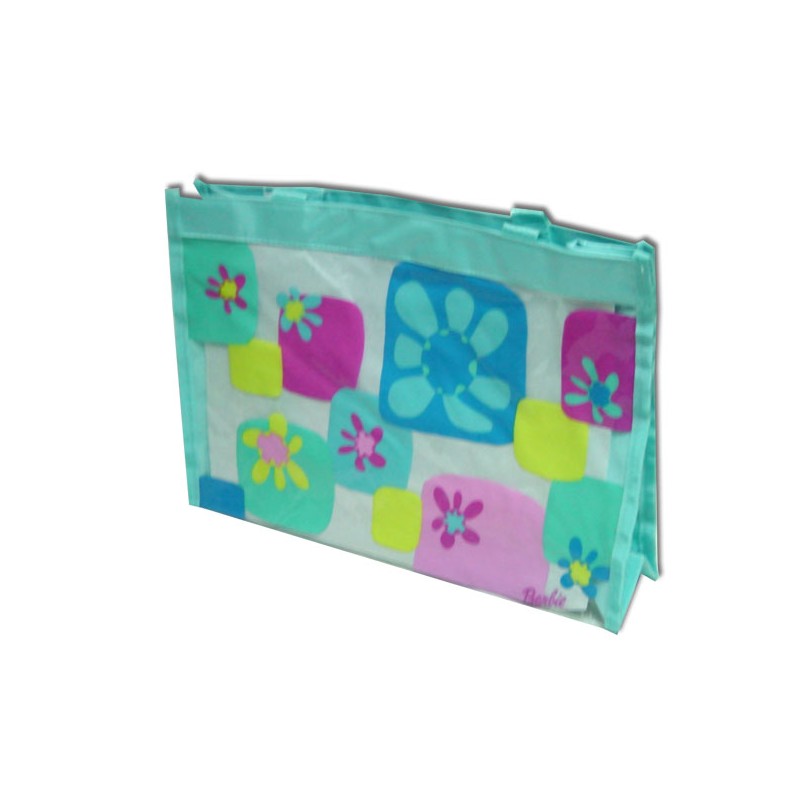 BOLSA DE PLAYA BARBIE RECTANG.
