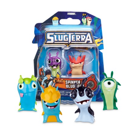 SLUGTERRA BLISTER 2 FIGURAS SU