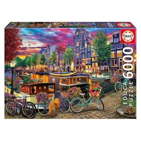 PUZZLE 6000P BICICLETAS EN AMS