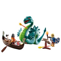 VIKINGOS CON MONSTRUO MARINO