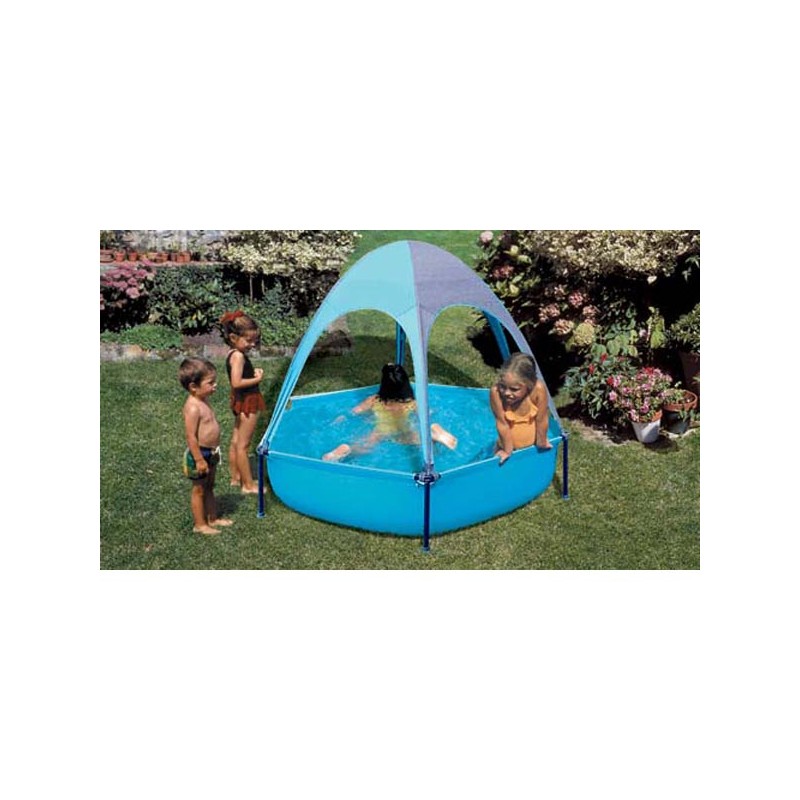 PISCINA HEXAGON+TOLDO 215x45Cm