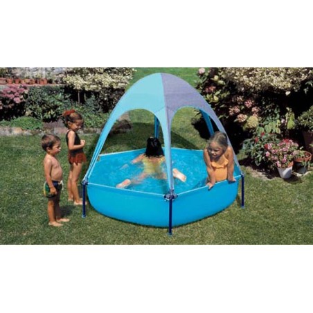PISCINA HEXAGON+TOLDO 215x45Cm