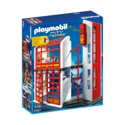 ESTACION DE BOMBEROS CON ALARM