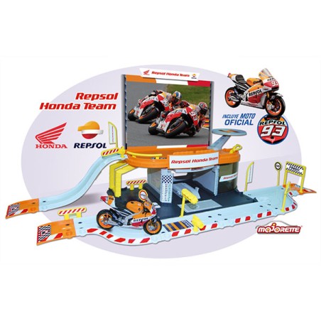 PIT STOP REPSOL HONDA CON 1 MO