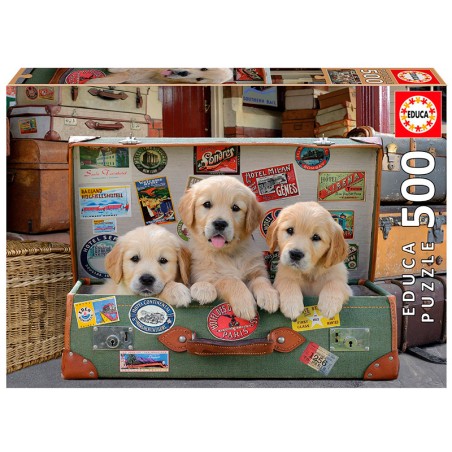 PUZZLE 500P CACHORROS EN EL EQ