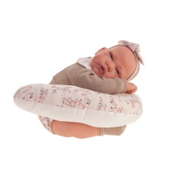 RECIEN NACIDA CON COJIN DE LAC