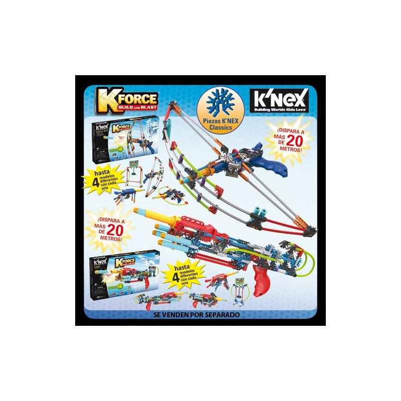 KNEX KFORCE DUAL CROSS/MEGA BO
