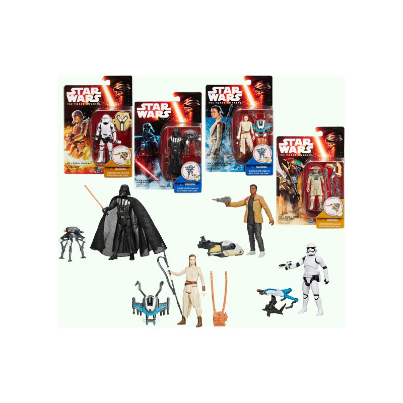 STAR WARS FIGURAS 9 CM NIEVE Y