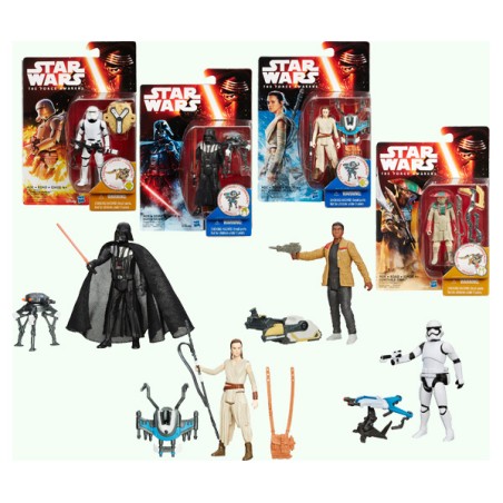 STAR WARS FIGURAS 9 CM NIEVE Y