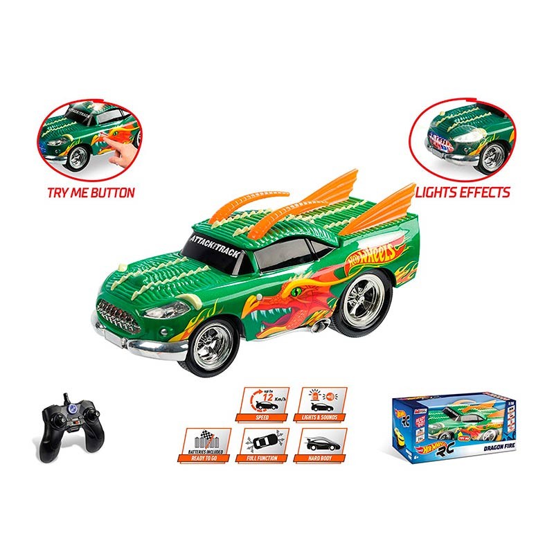 R/C HOT WHEELS CON LUCES Y SON