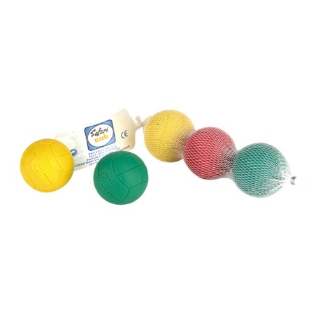 SET 3 PELOTAS CAUCHO MACIZAS