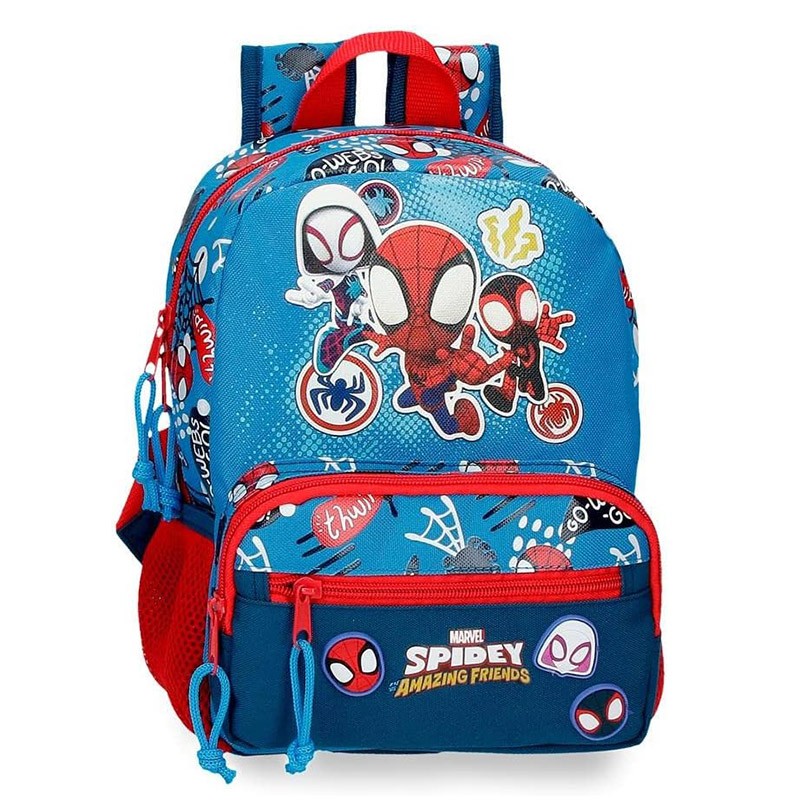 GO WEBS GO SPIDEY MOCHILA ADAP