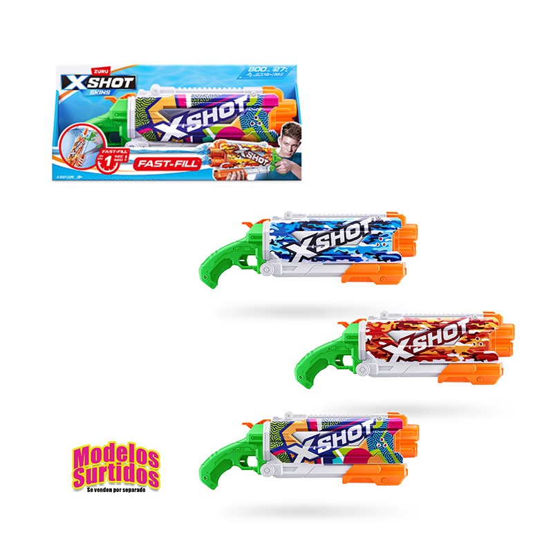 PISTOLA DE AGUA X-SHOT DOBLE C