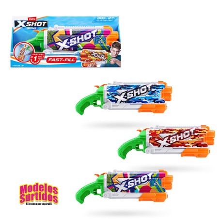 PISTOLA DE AGUA X-SHOT DOBLE C