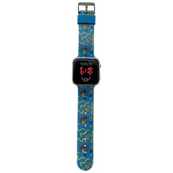 RELOJ LED STITCH