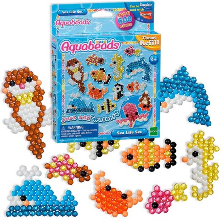 AQUABEDS SET ANIMALES DEL MUND