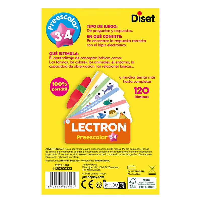 LECTRON FAN ON THE GO PREESCOL