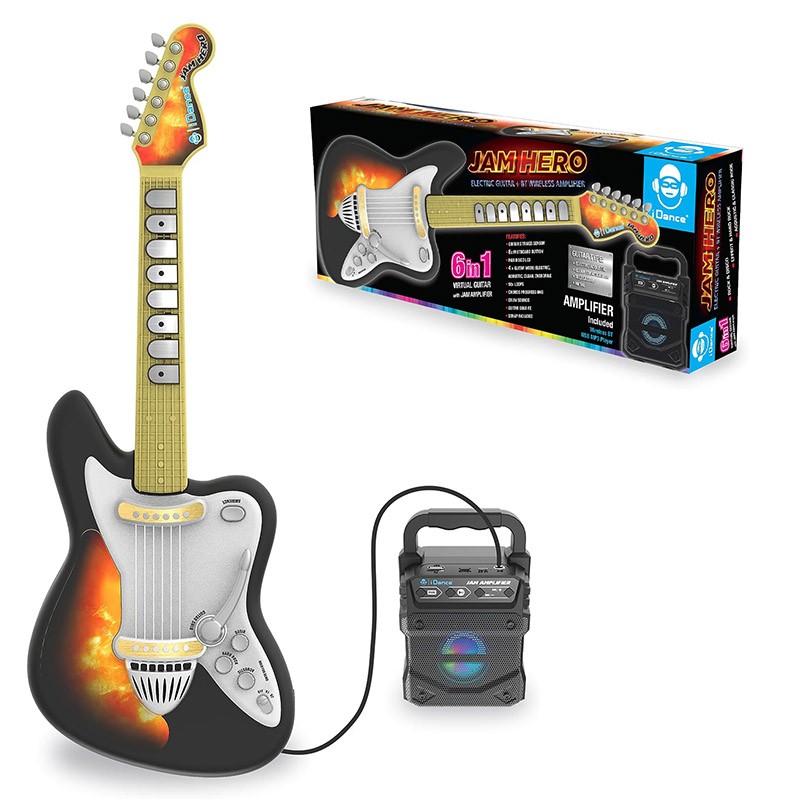 GUITARRA ELECTRICA CON AMPLIFI