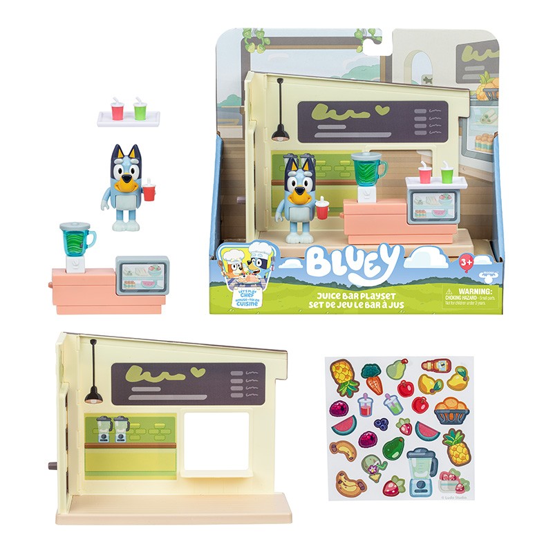 BLUEY MINI PLAYSET CON FIGURA